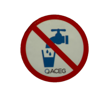 Niet drinkbaar water